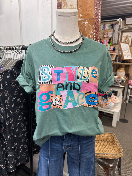Dark Teal Ransom S&G Tee