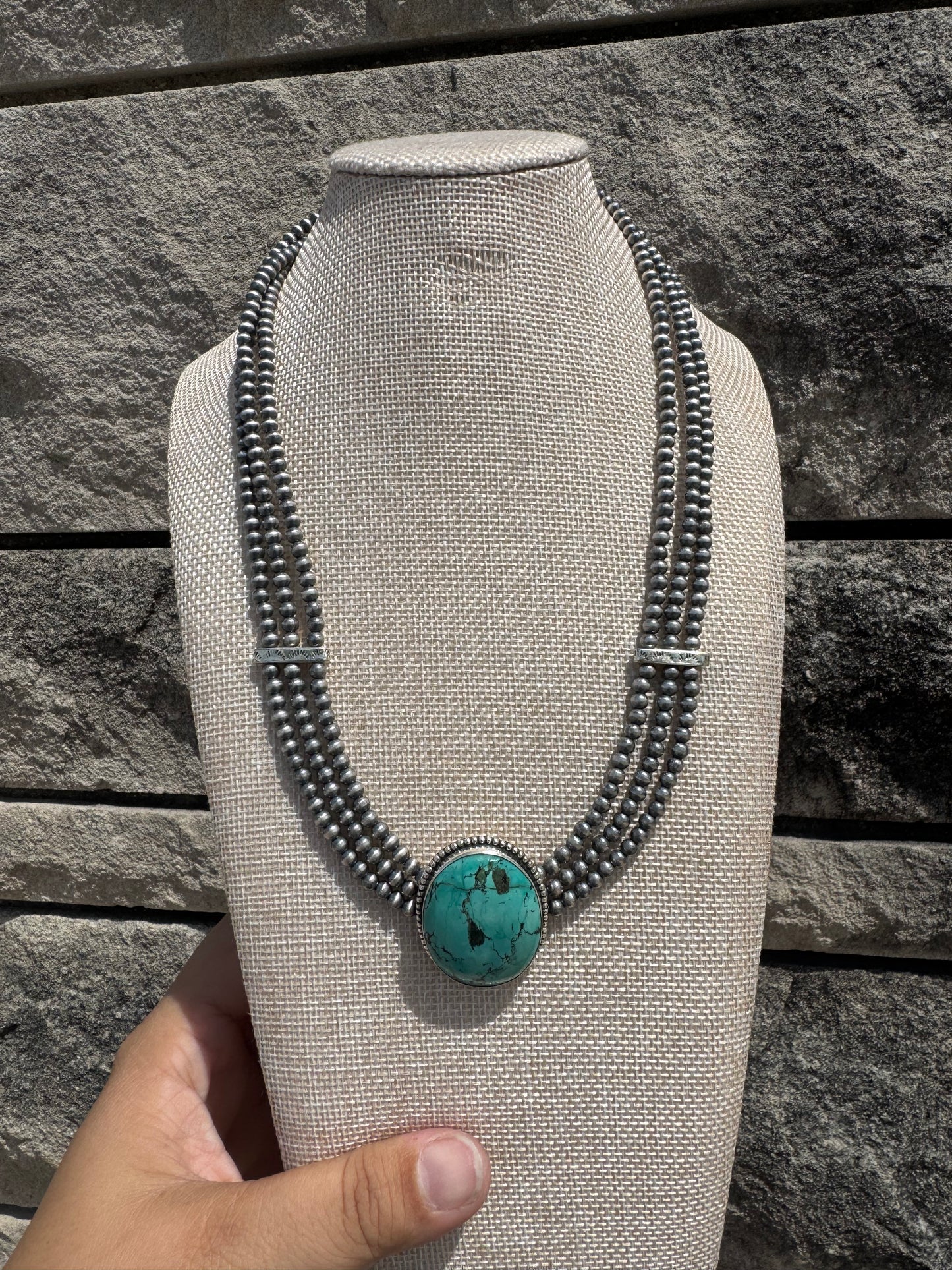 Kingman Statement Necklace