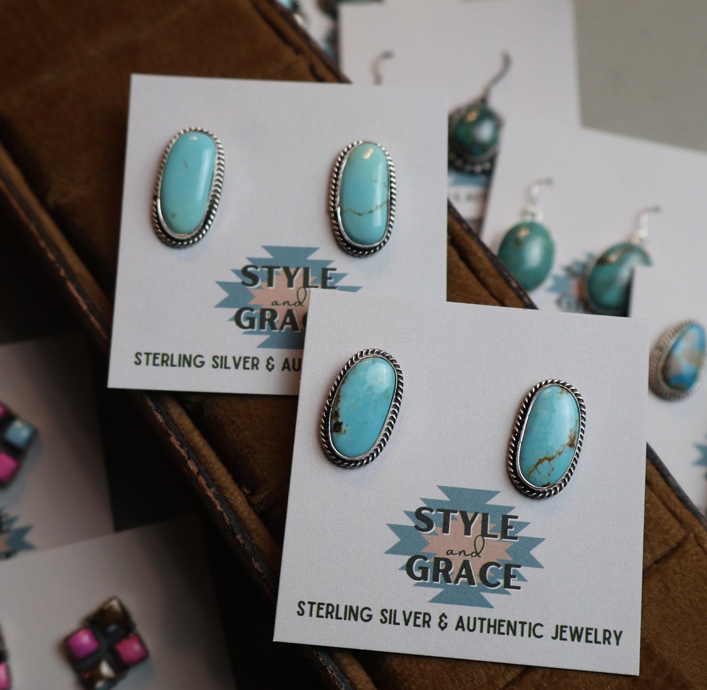 Kingman Bean Earrings
