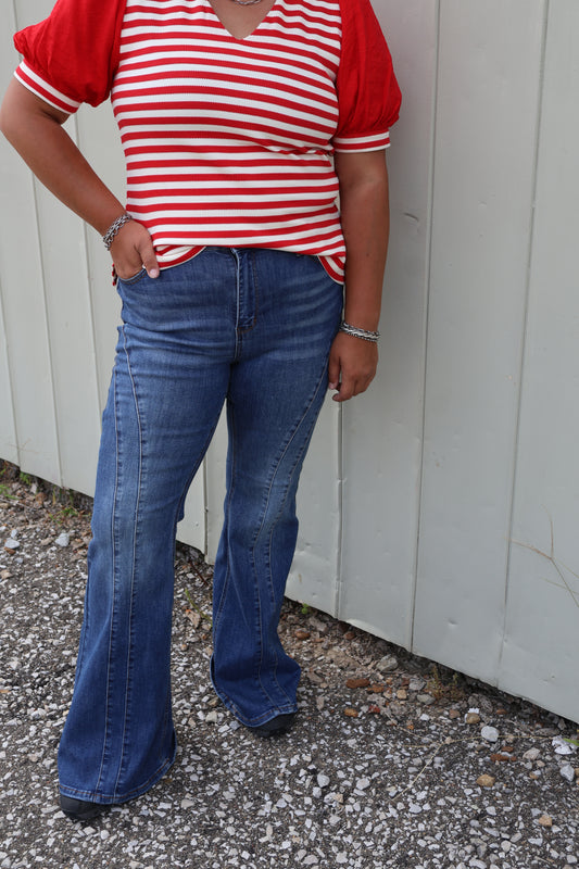 JB Double Angle Seam Jeans