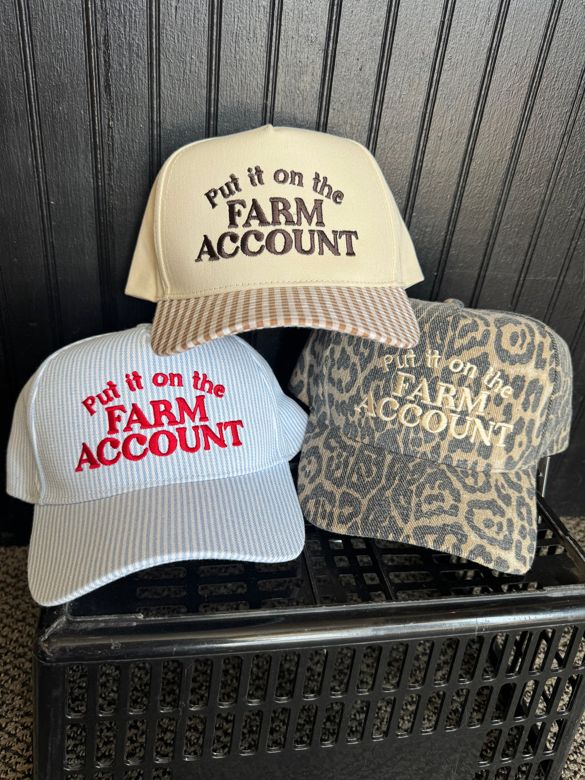 Farm Account Embroidered Cap