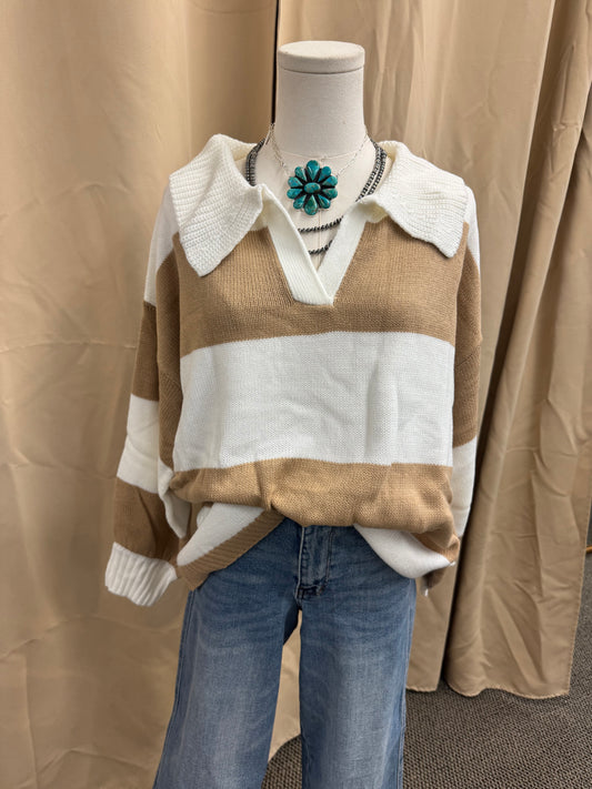 Taupe Lightweight Sweater