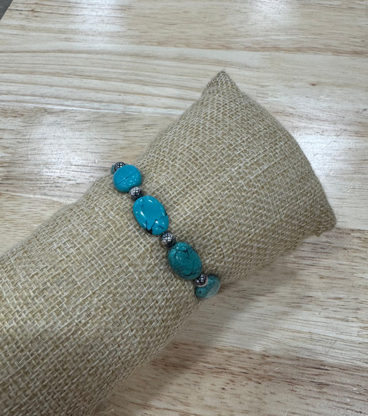 Turquoise Nuggets Bracelet