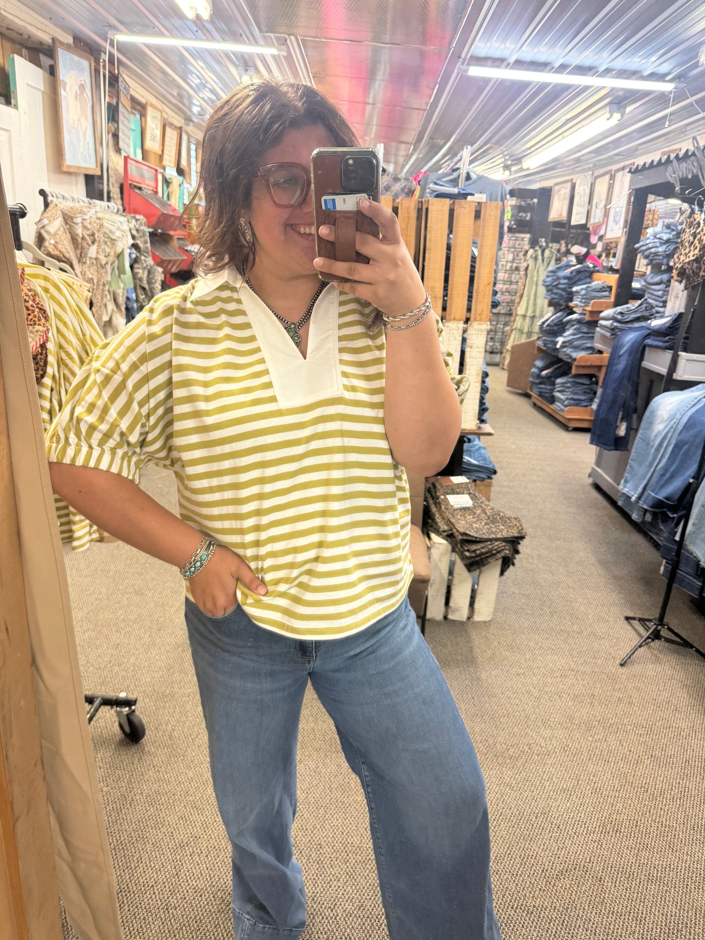 Sesame Striped Top