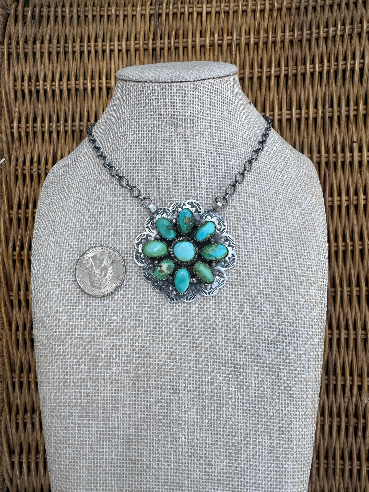 Sonoran Flower Cluster Necklace
