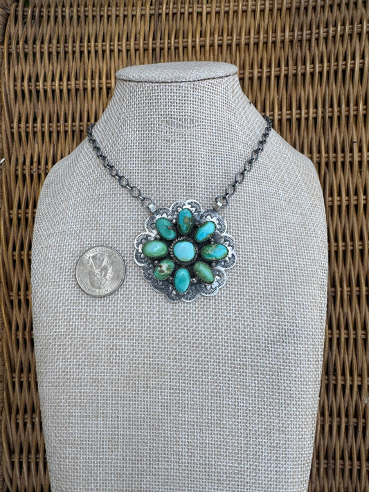Sonoran Flower Cluster Necklace