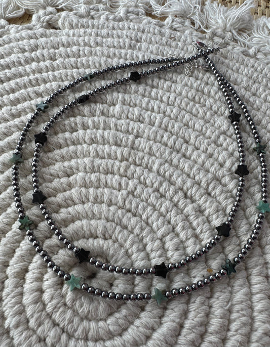 Mini Star Pearl Necklaces