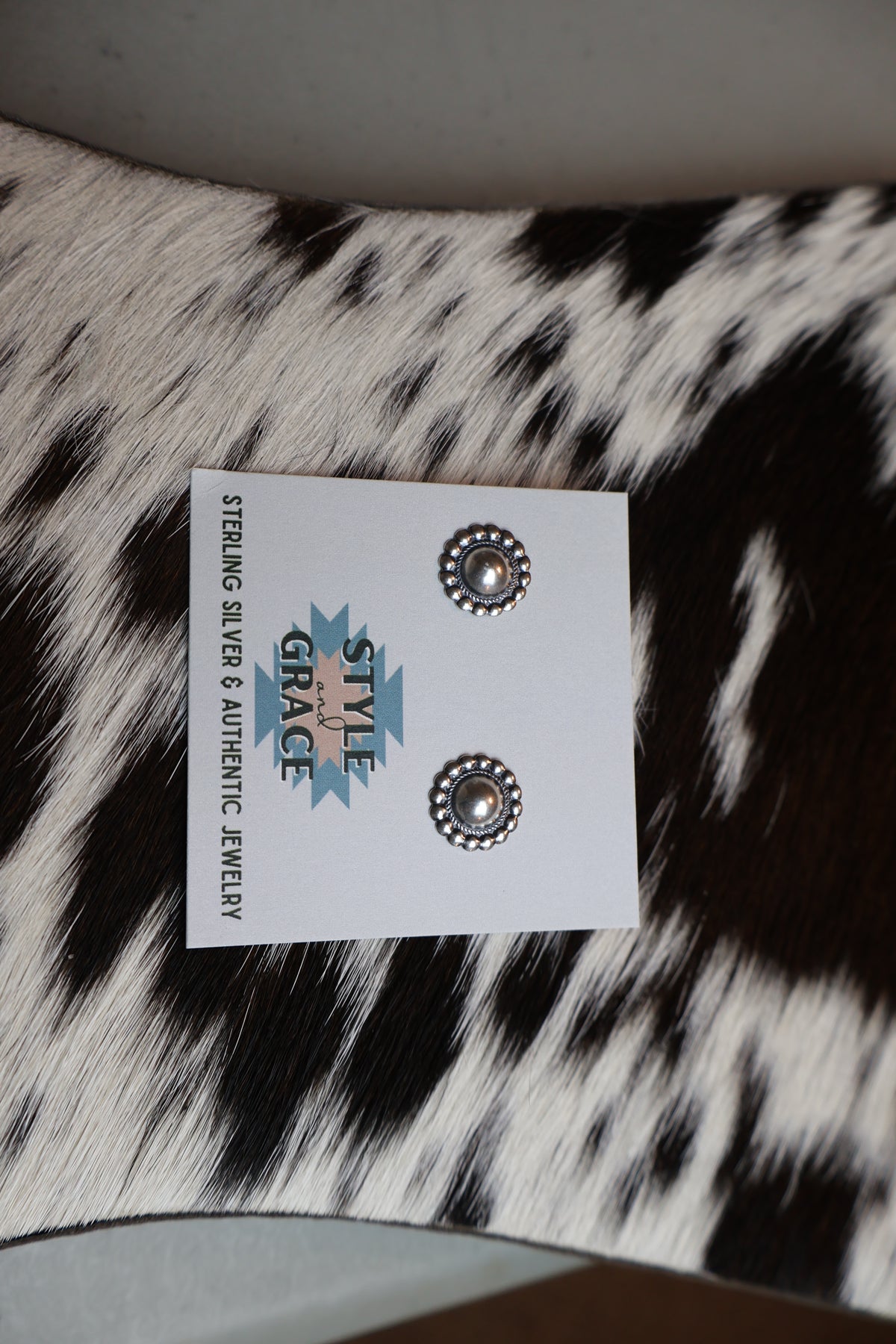 Bubble Concho Earrings