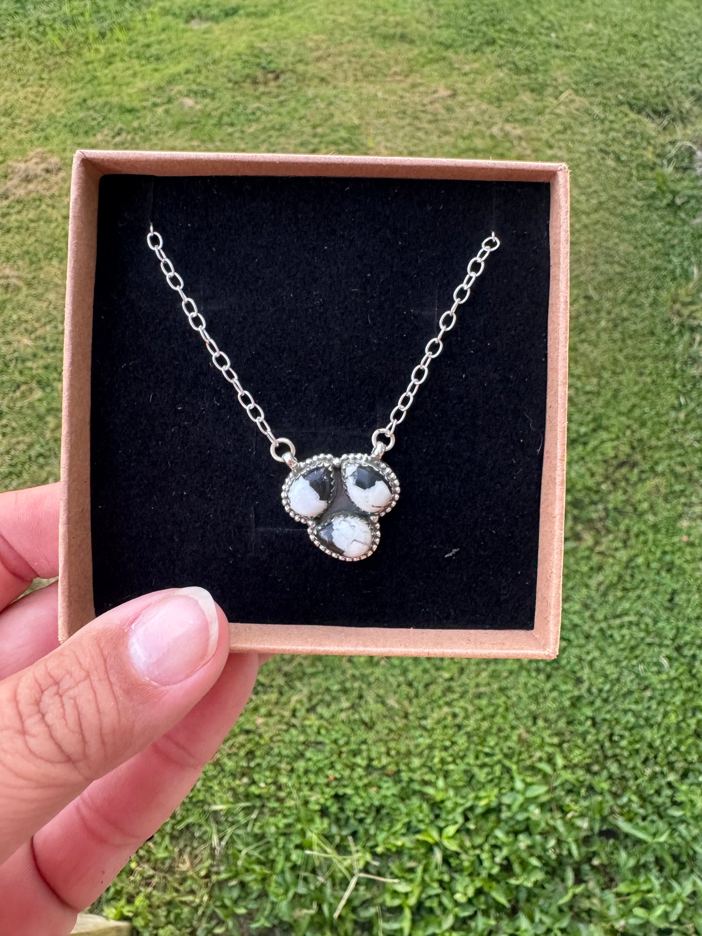 Three Stone Necklaces