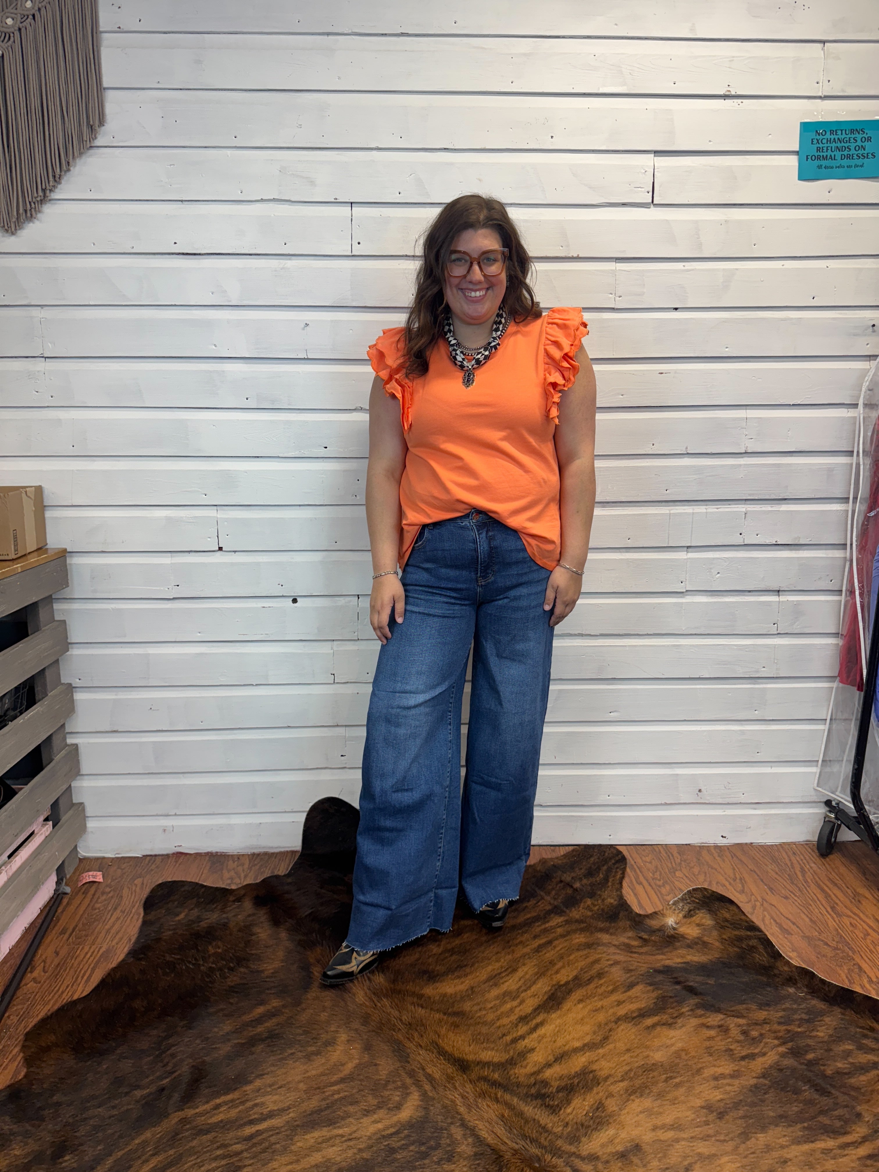 TC Wide Cuff Jeans