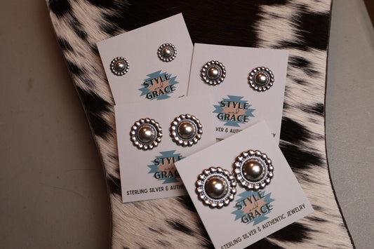 Bubble Concho Earrings