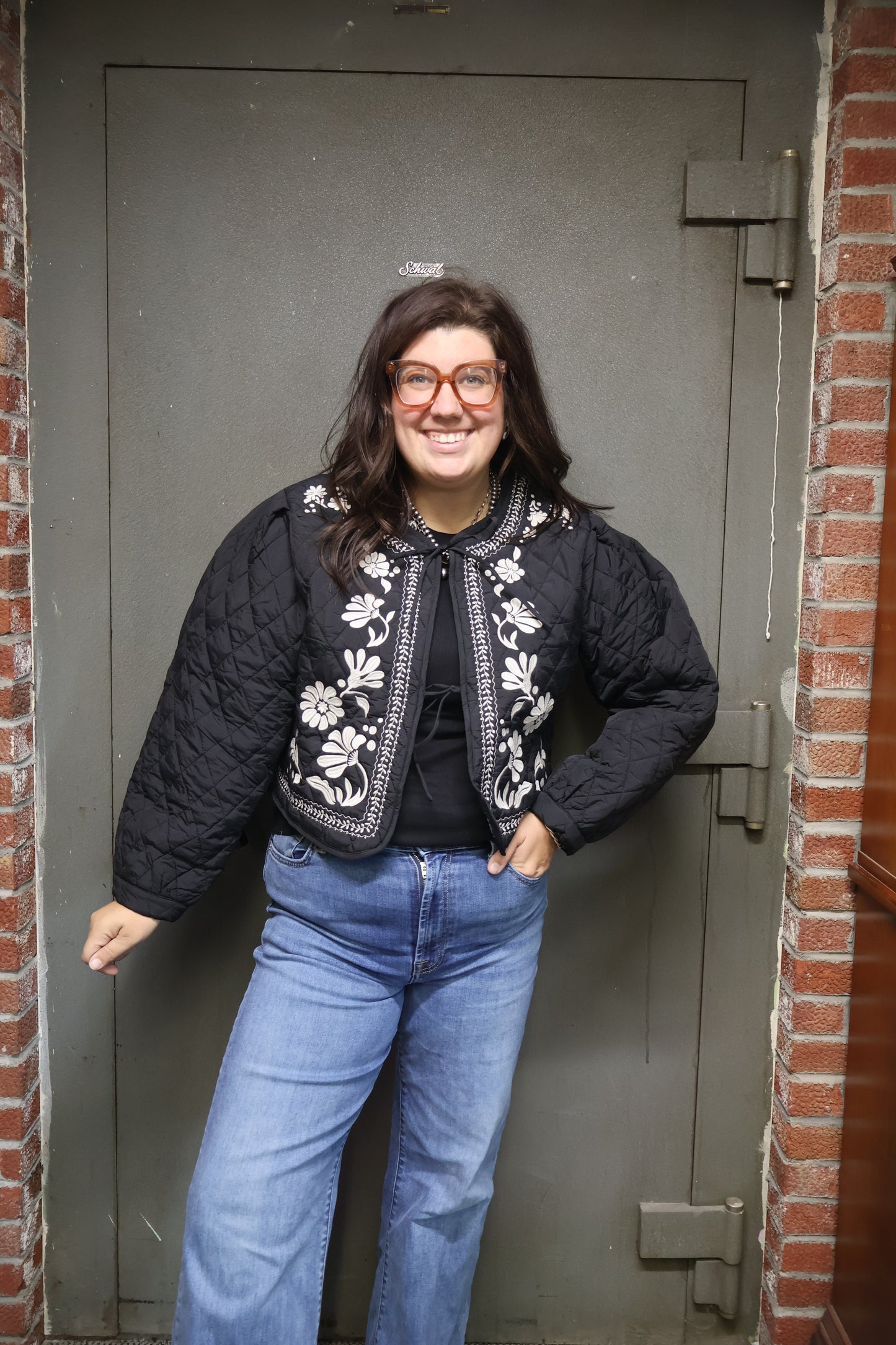 Floral Quilted Jacket