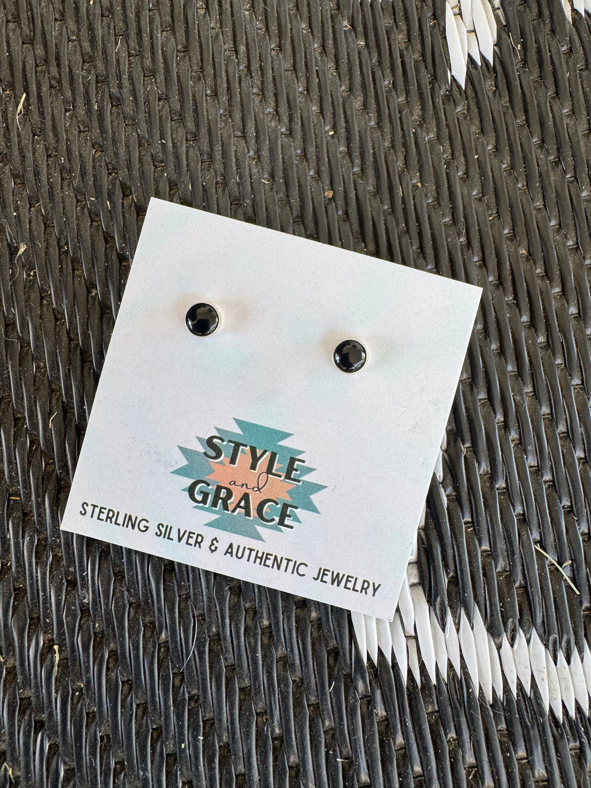 Mini Onyx Studs
