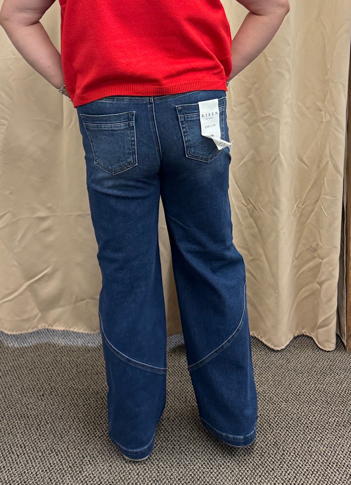 Front and Back Seam Jeans