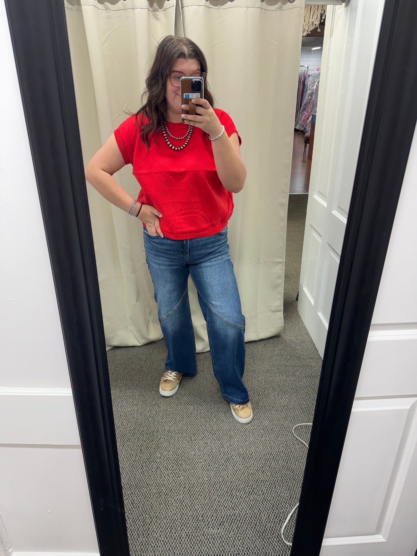 Front and Back Seam Jeans