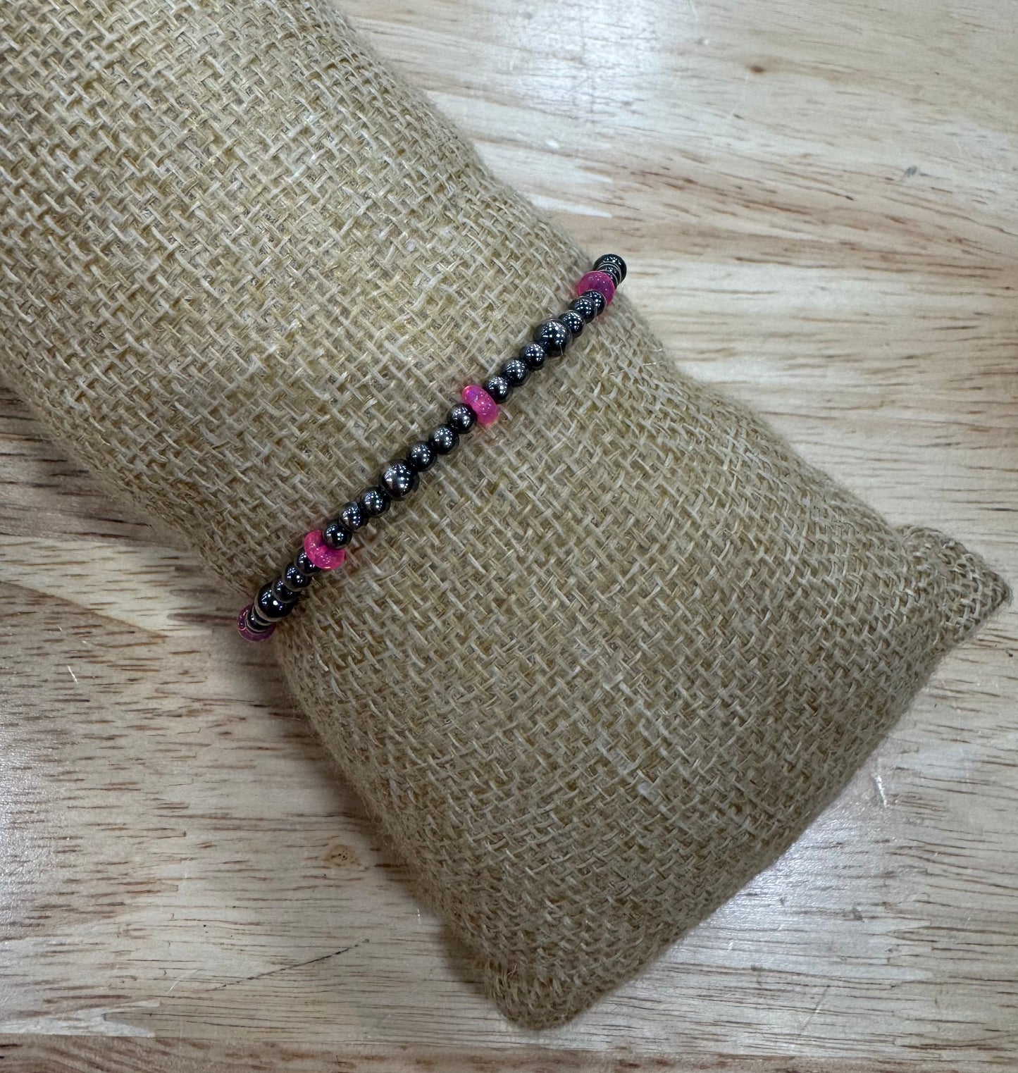 Pink Opal Bracelet
