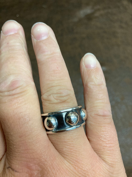 8mm Dot Stacker Ring