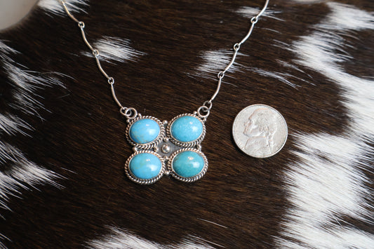 Kingman Four Stone Necklace