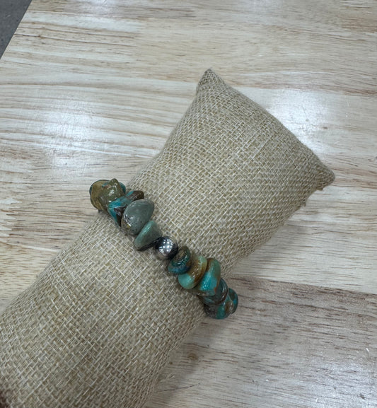 Chunky Turquoise Bracelet