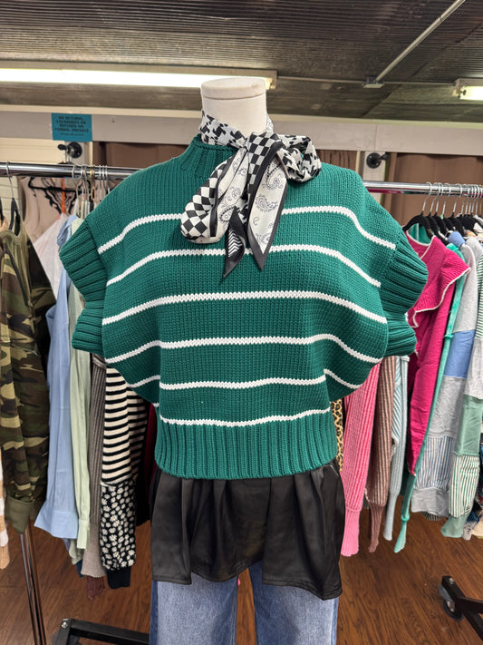 Hunter Green Sweater Vest