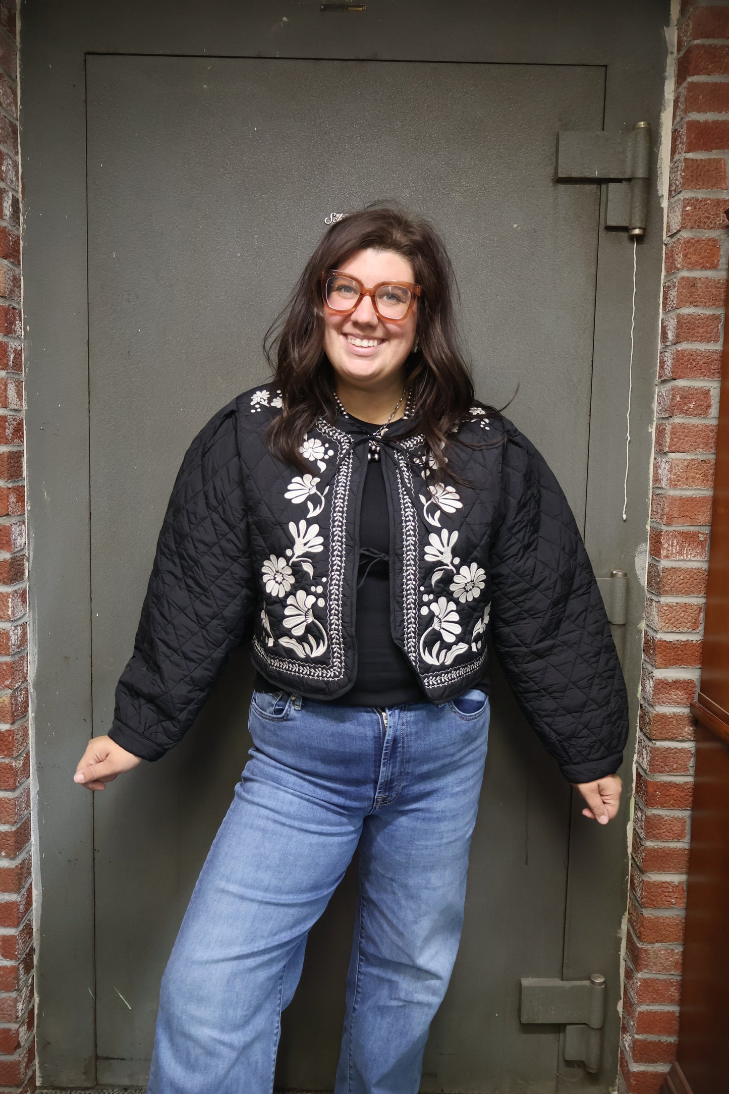 Floral Quilted Jacket