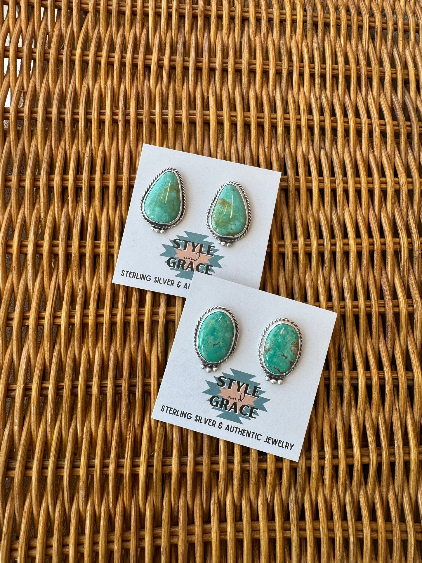 Kingman Turquoise Earrings