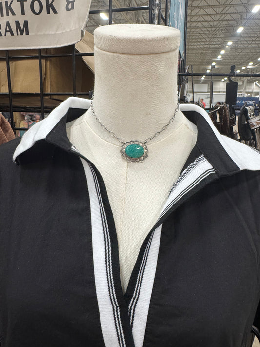 Royston Single Stone Necklace