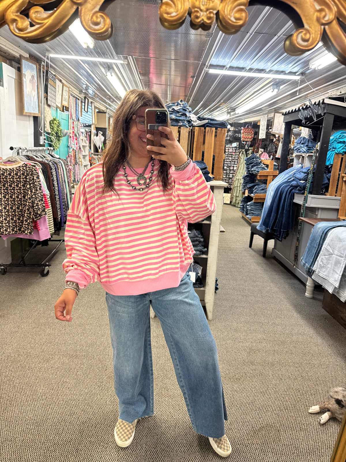 Bubblegum Striped Long Sleeve