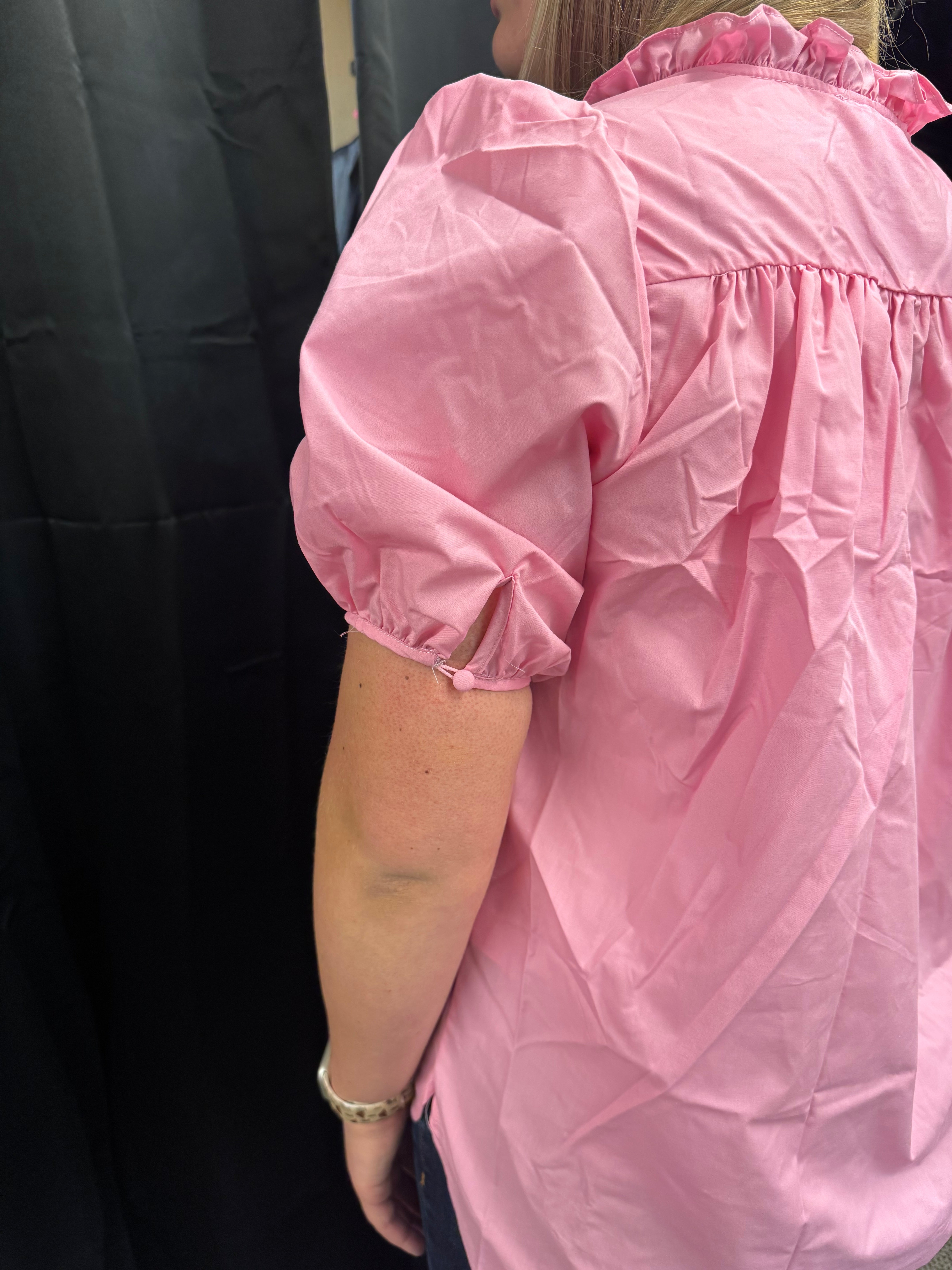 Light Pink Puff Sleeve