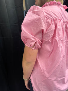 Light Pink Puff Sleeve