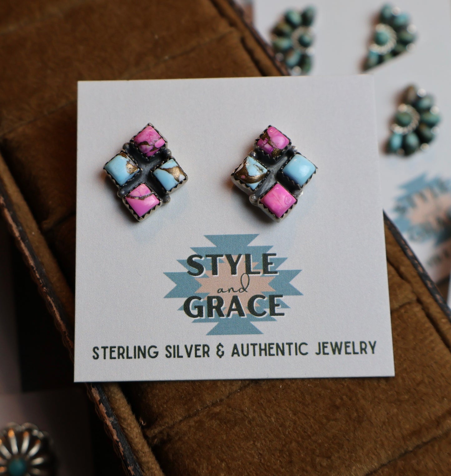 Cotton Candy Diamond Earrings
