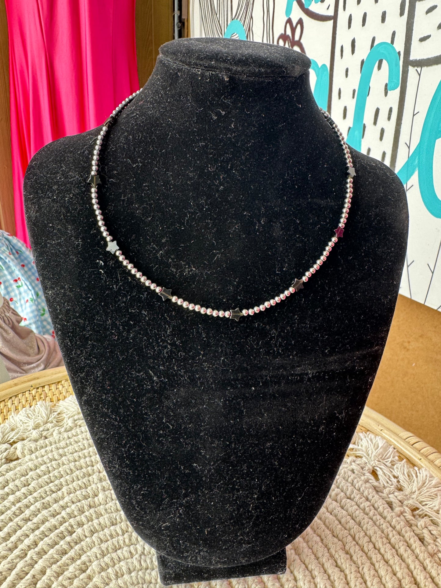Mini Star Pearl Necklaces