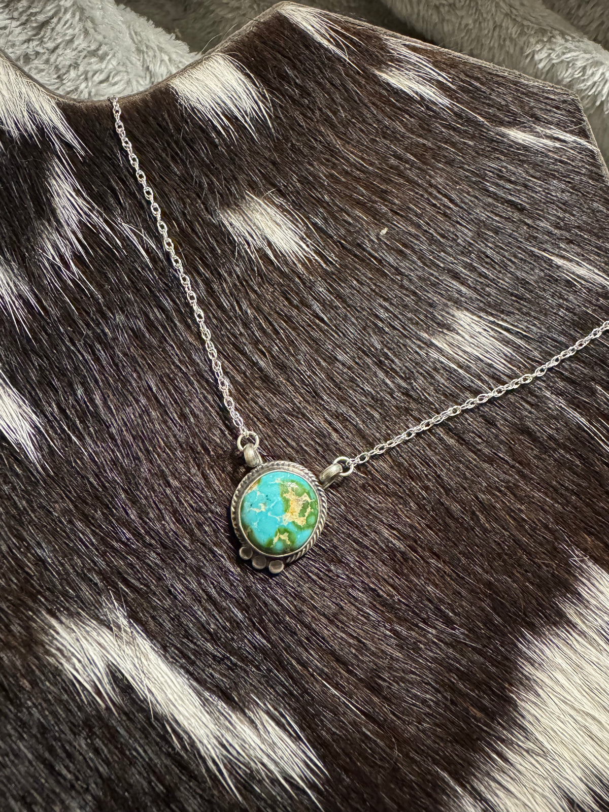 Sonoran Gold Mini Pendant Necklace