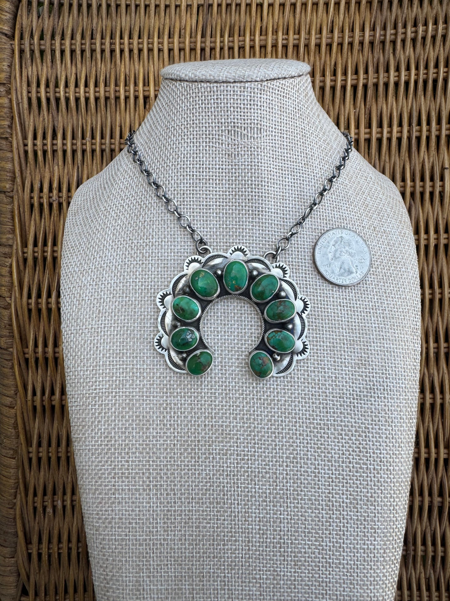 Cactus Moon Naja Necklace