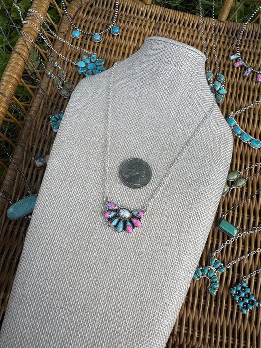 Cotton Candy Mini Half Cluster