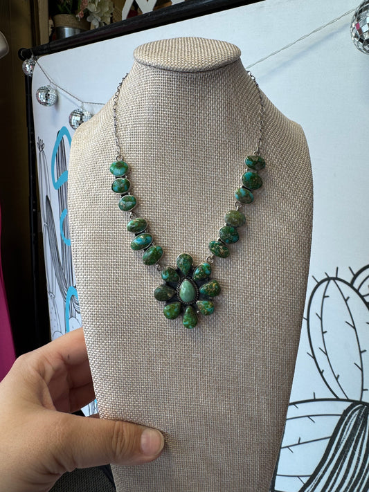 Sonoran cluster necklace