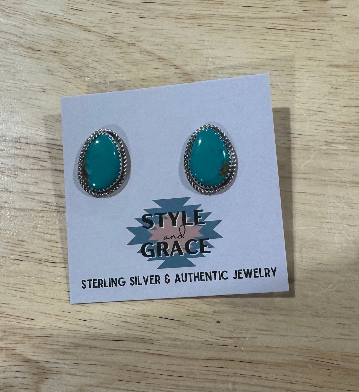 Turquoise Three Earrings