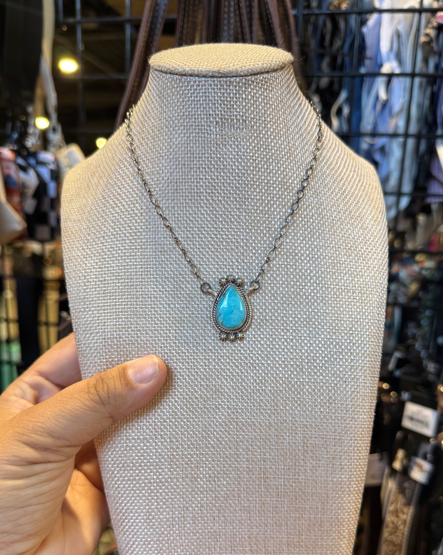 T Turquoise Small Necklace One