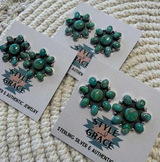 Flower Cluster Earrings
