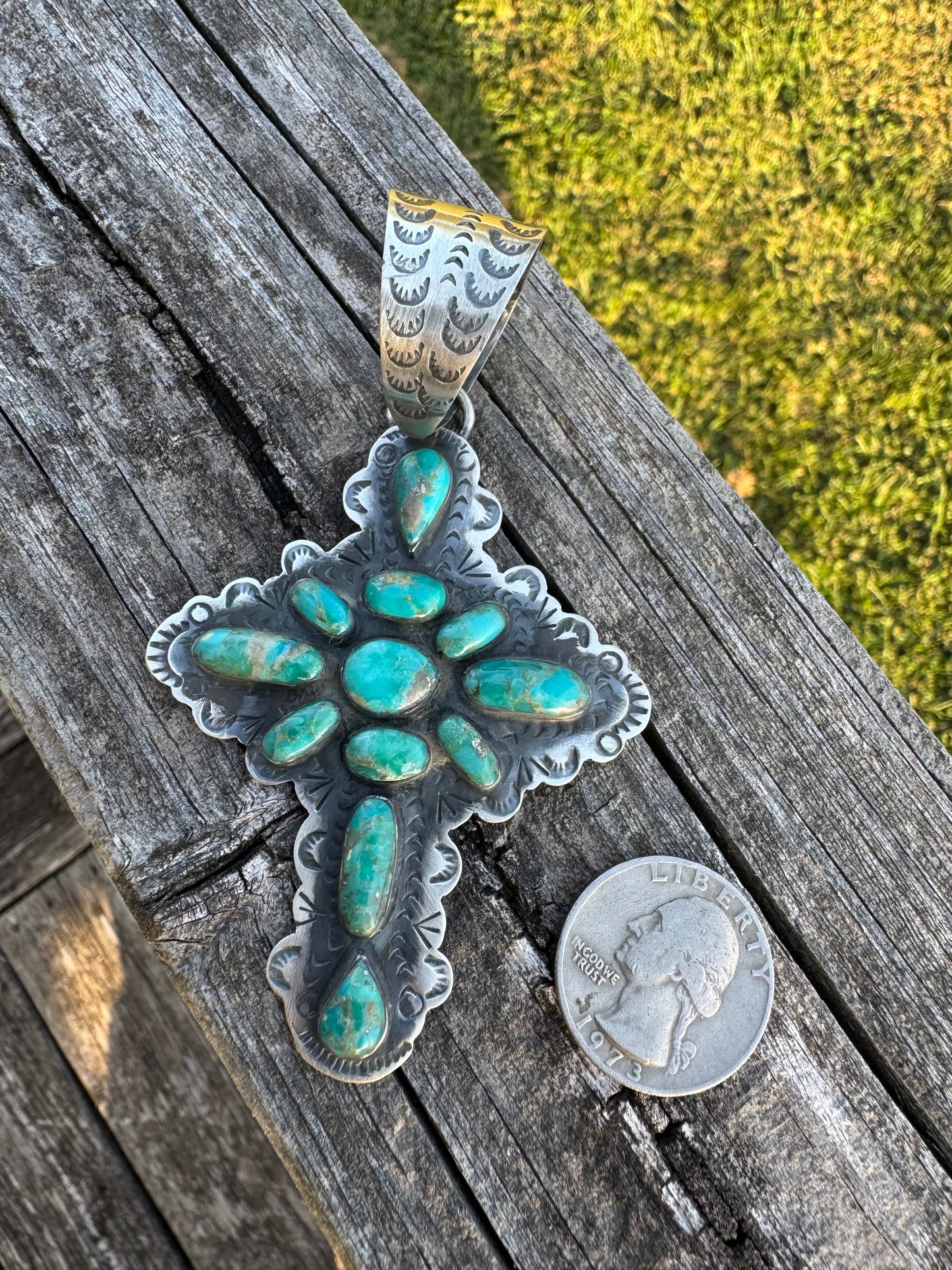 Statement Cross Pendant