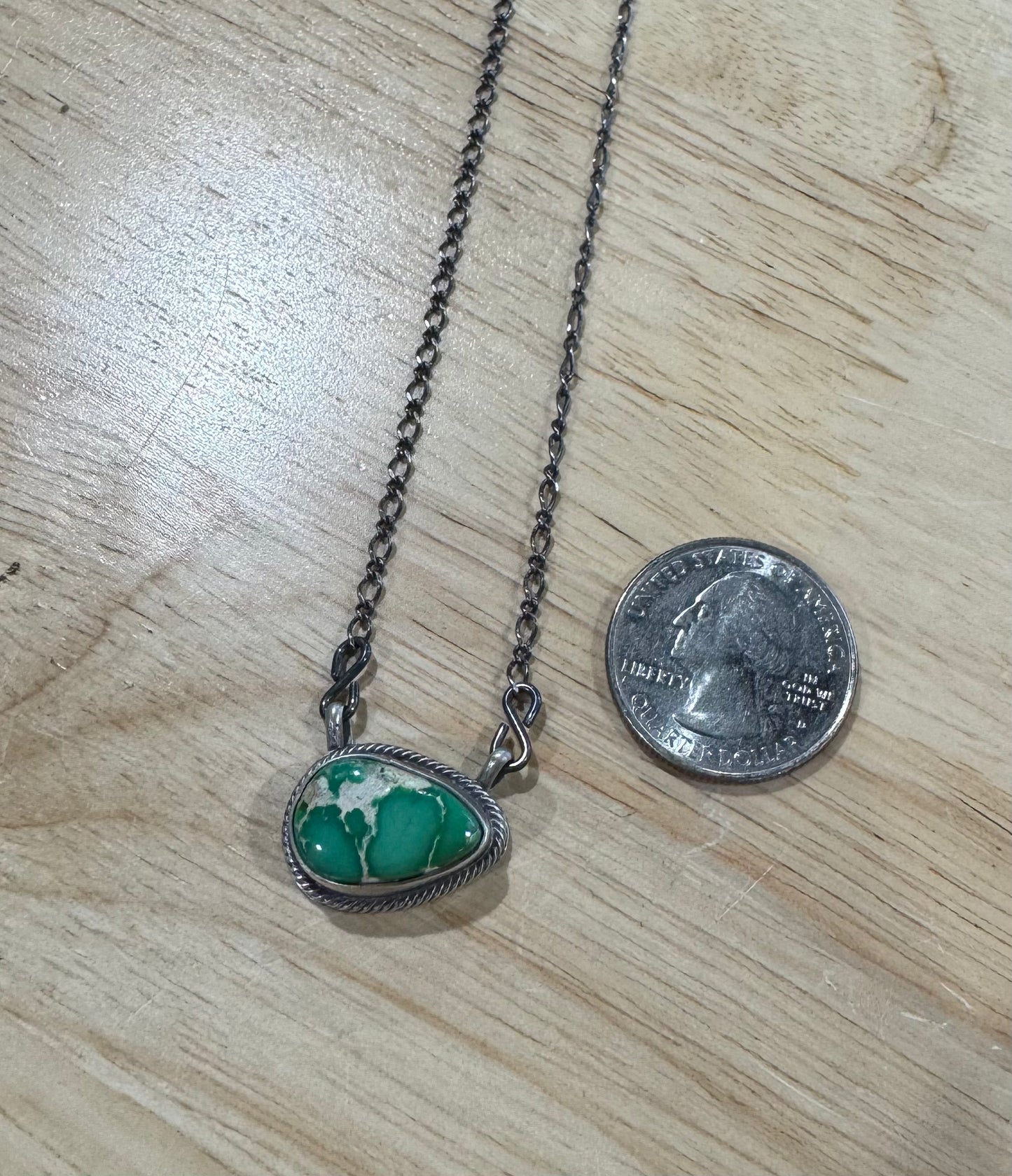 Sonoran Gold Teardrop Necklace