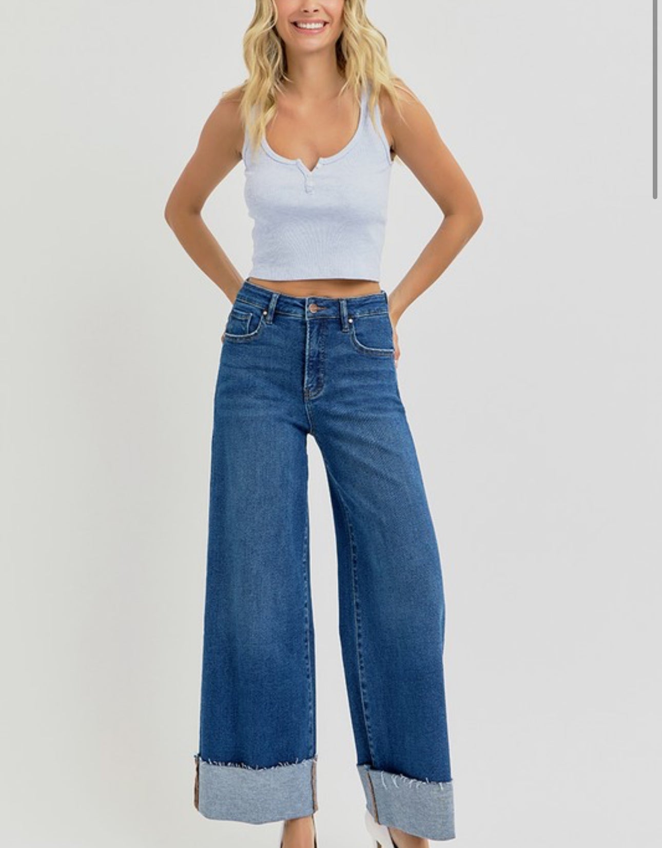 TC Wide Cuff Jeans
