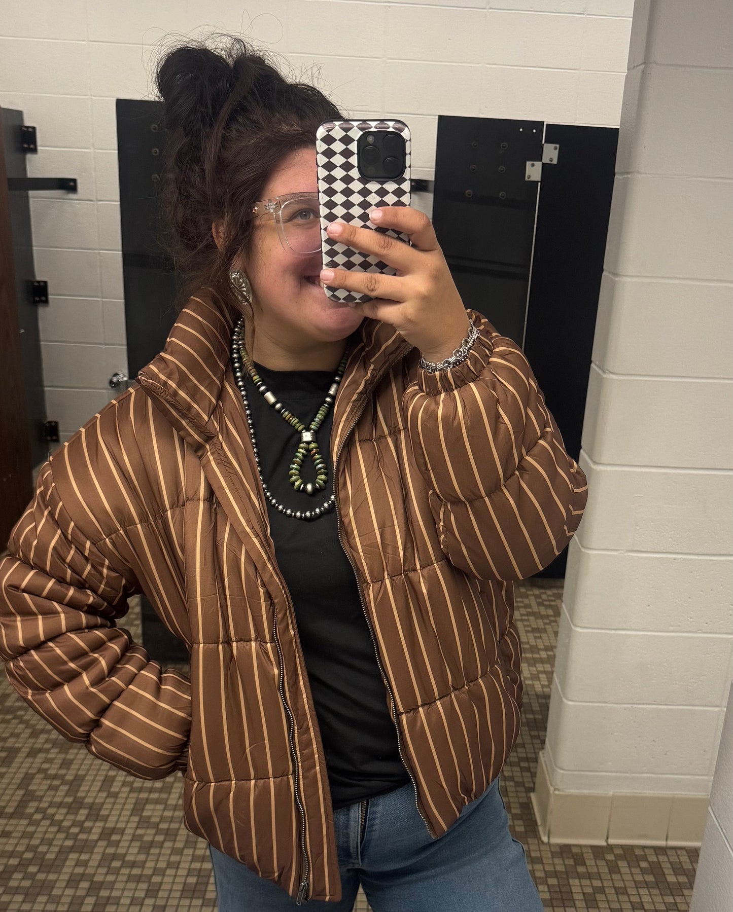 Brown Striped Puffer