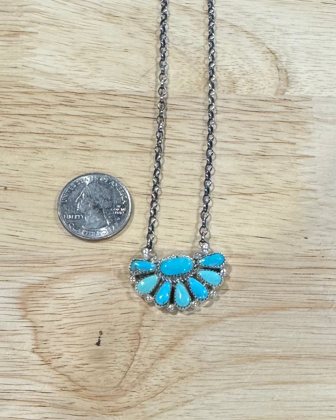 Mini Half Cluster Necklace