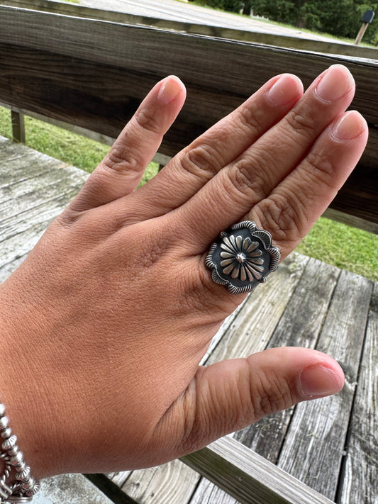 Cigar Band Style Ring