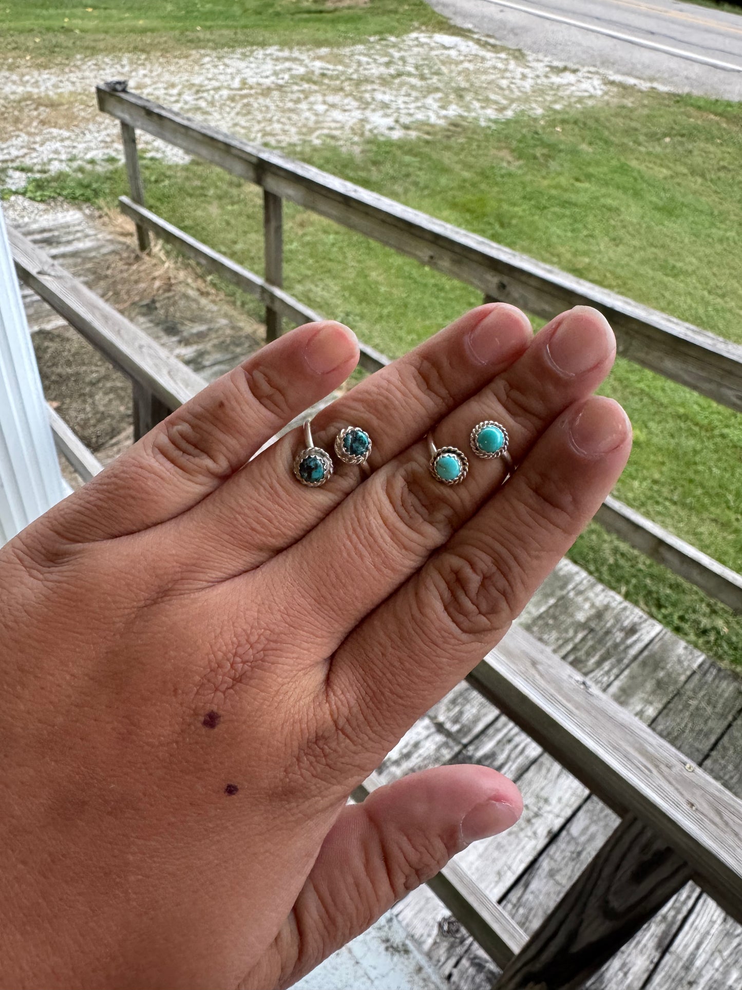 Mini Two Stone Rings
