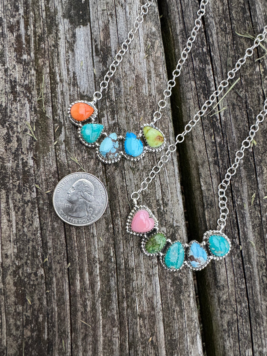 Multi Stone Necklaces