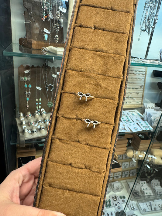 Bow Stacker Ring
