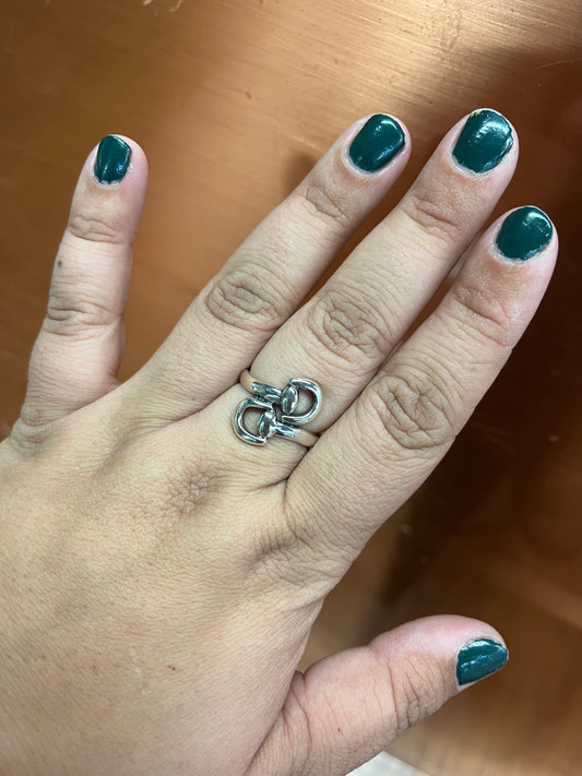 Silver Bit Ring
