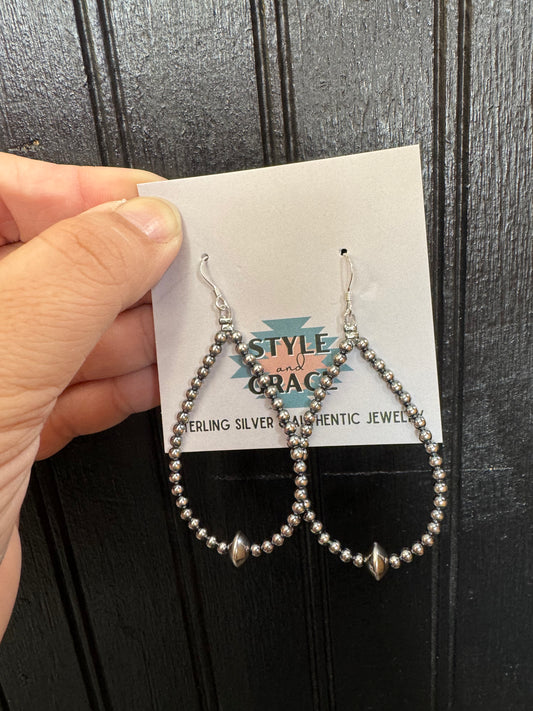 Small Teardrop Hoops